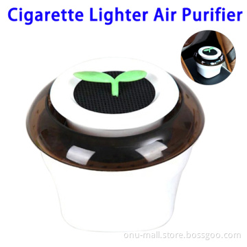 Car Auto Potted Plant Shape Cigarette Lighter Air Purifier Freshener Air Cleaner